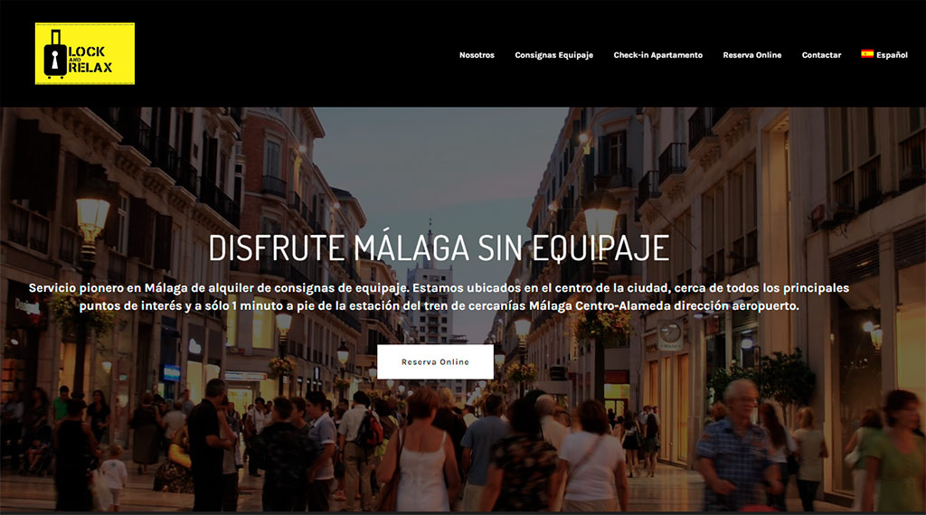 Dónde guardar maletas en Málaga - Lock and Relax
