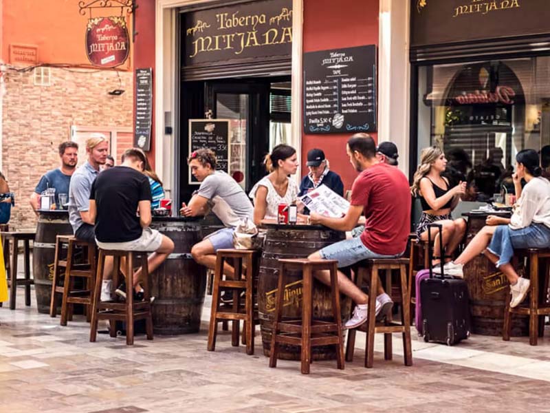 dónde comer en Málaga bien y barato